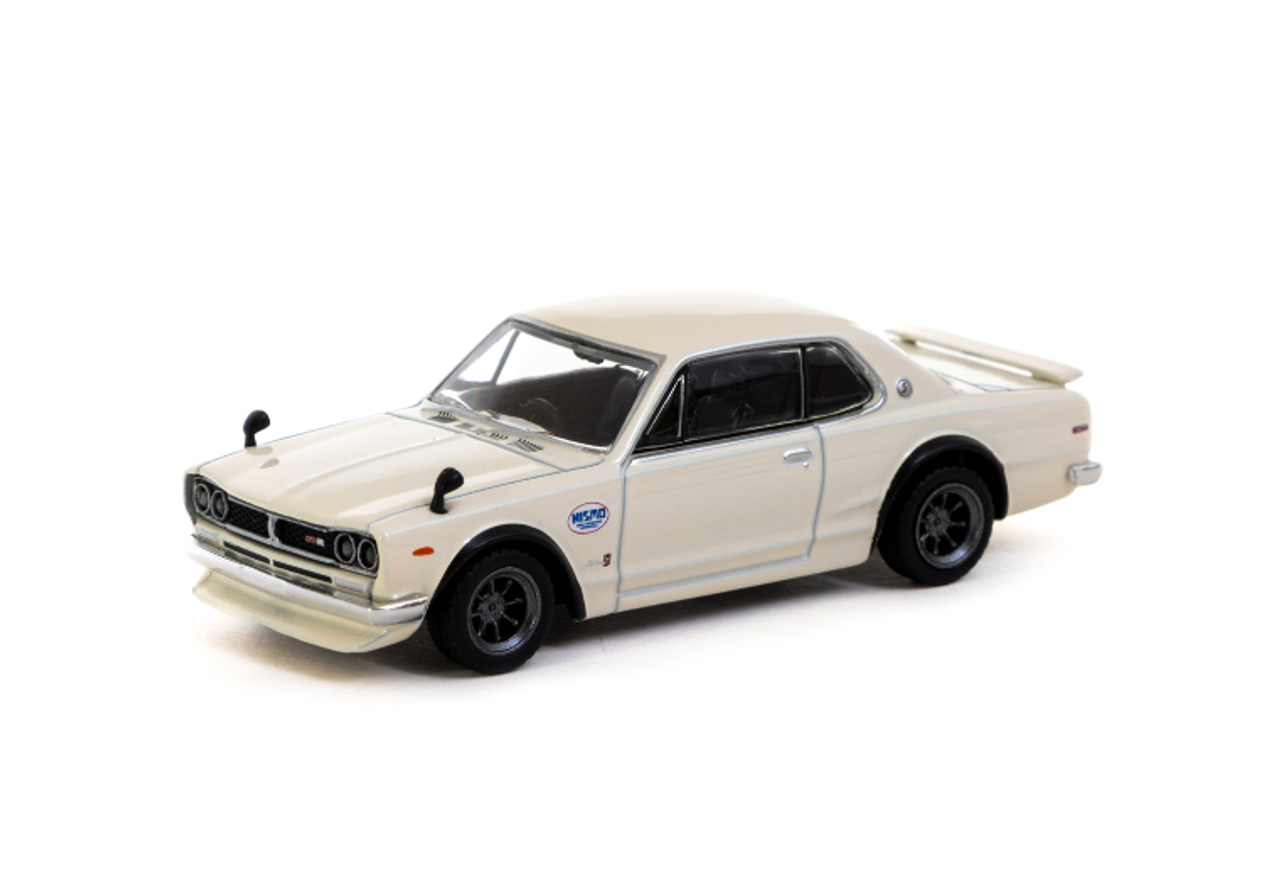 1/64 Tarmac Works Nissan Skyline 2000 GT-R (KPGC10) Ivory White