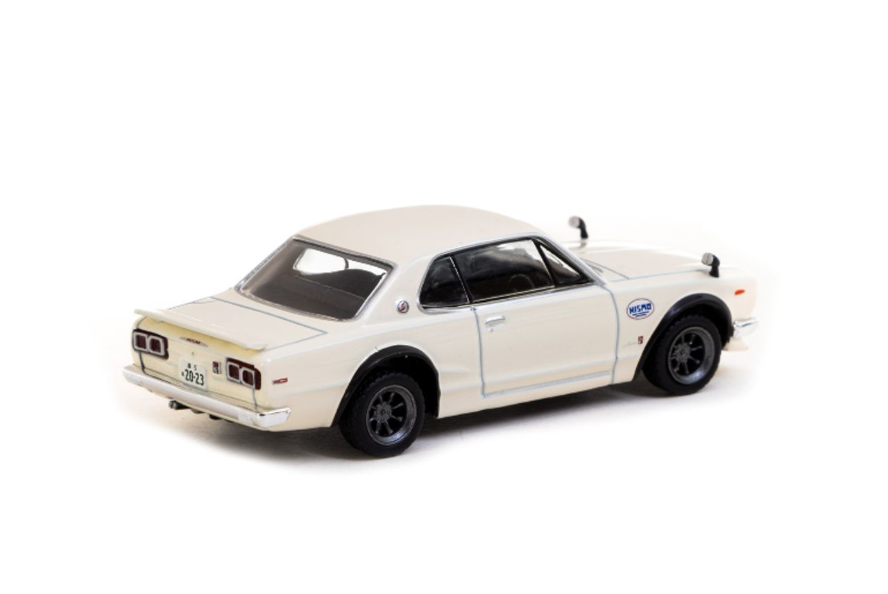 1/64 Tarmac Works Nissan Skyline 2000 GT-R (KPGC10) Ivory White