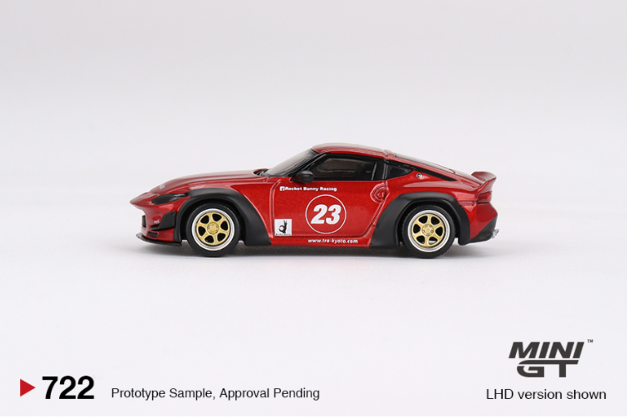 1/64 MINI GT Nissan Z Pandem Passion Red 