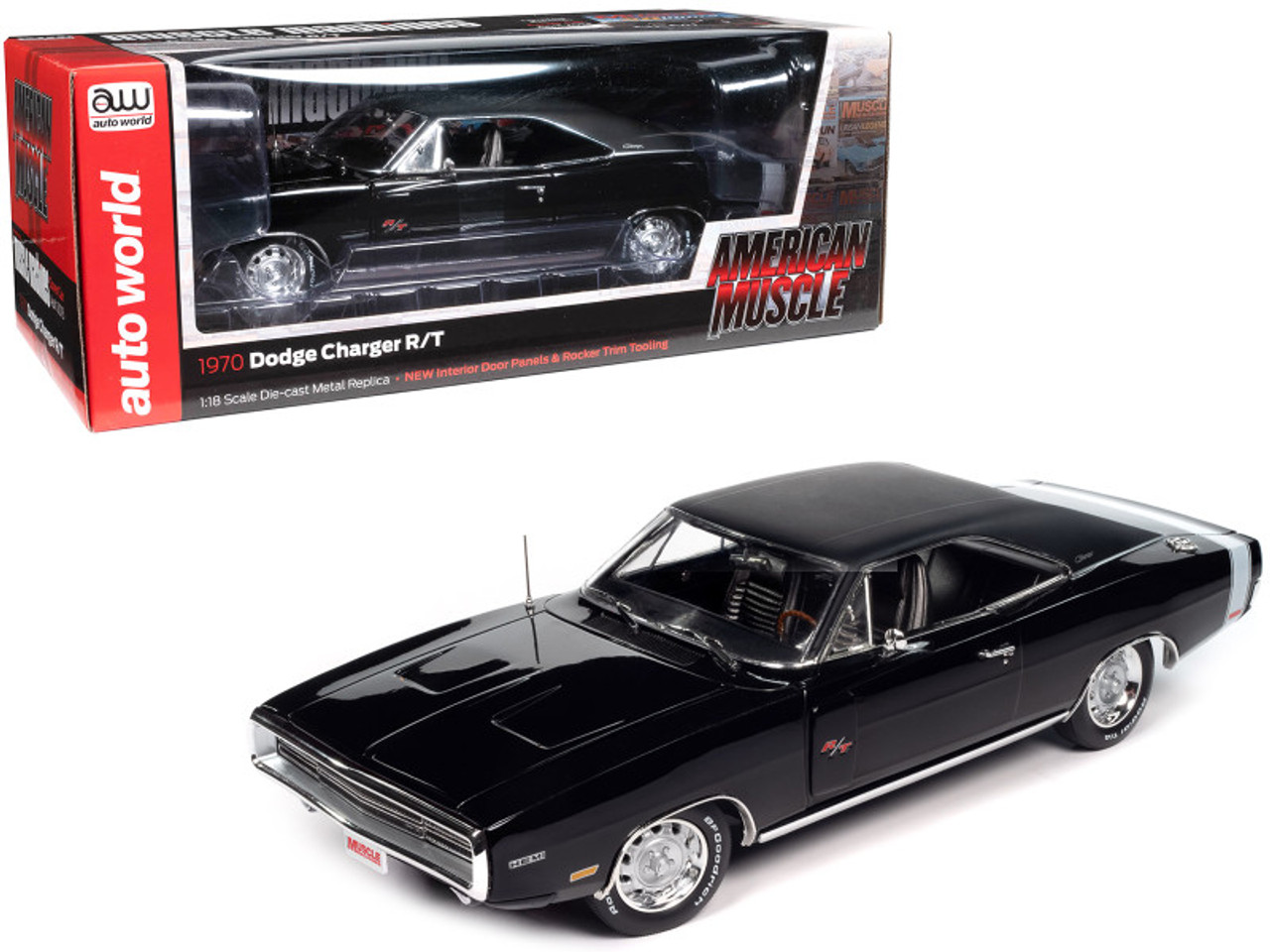 AMERICAN MUSCLE 1/18 1970 ダッジ チャージャー R/T American Muscle 1/18 1970 ダッジ チャージャー R/T EW1