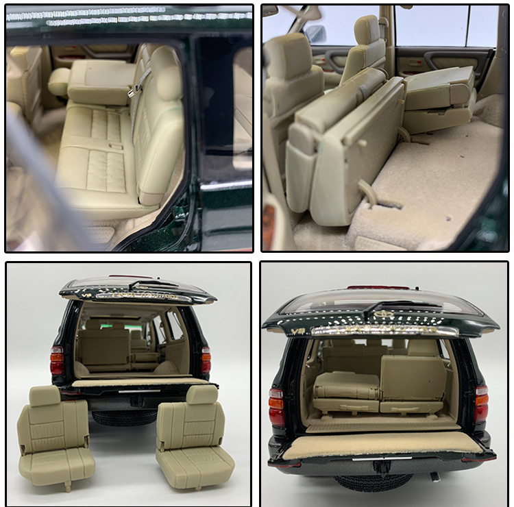 1/18 Dealer Edition 2005 Toyota Land Cruiser LC100 (Green) Diecast