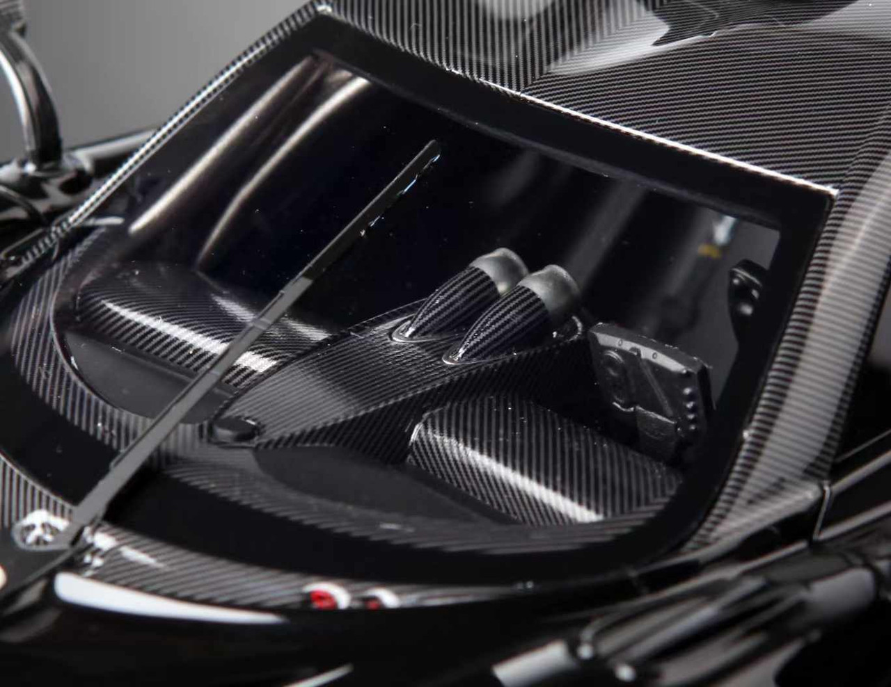 1/18 BBR Pagani Huayra R (Gloss Black) Car Model Limited 100 Pieces