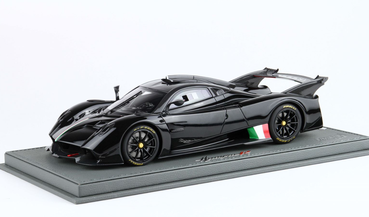 BBR PAGANI HUAYRA R パガーニ ウアイラ R 1/18 1/18 BBR Pagani Huayra R (Gloss Black) Car Model Limited 100