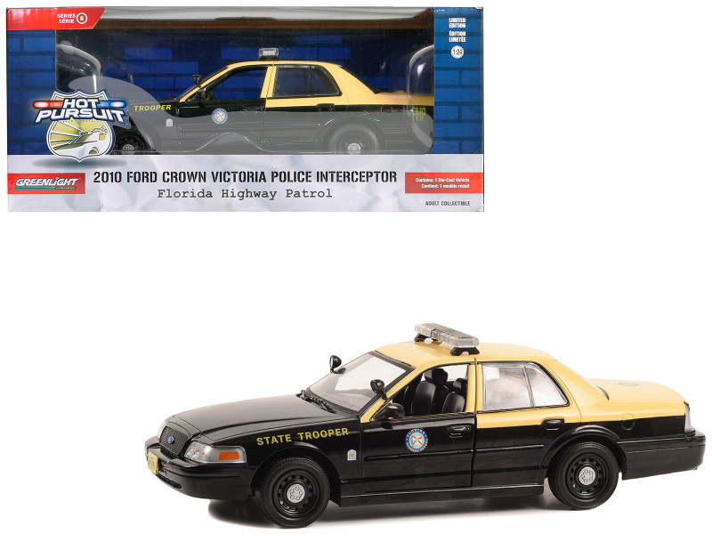 2010 Ford Crown Victoria Police Interceptor Black and Beige