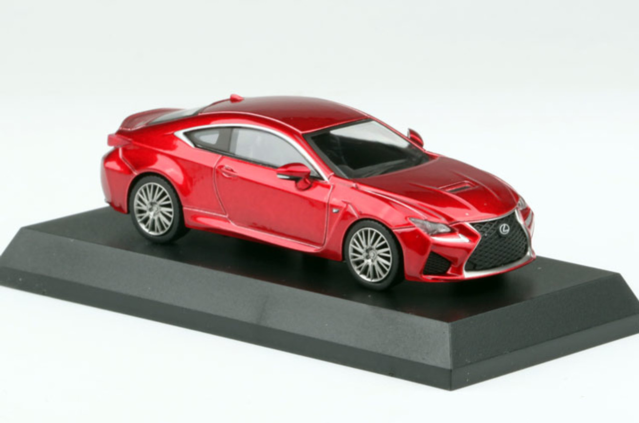 LEXUS RCF 1/64 ミニカー フィギュア付き TIMI MICRO Time Micro 1:64 Lexus RCF Wide Body (Rose Red) Diecast Model