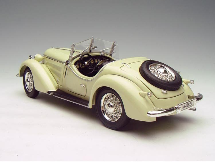 1/18 1936 Wanderer W25K Roadster - LIVECARMODEL.com
