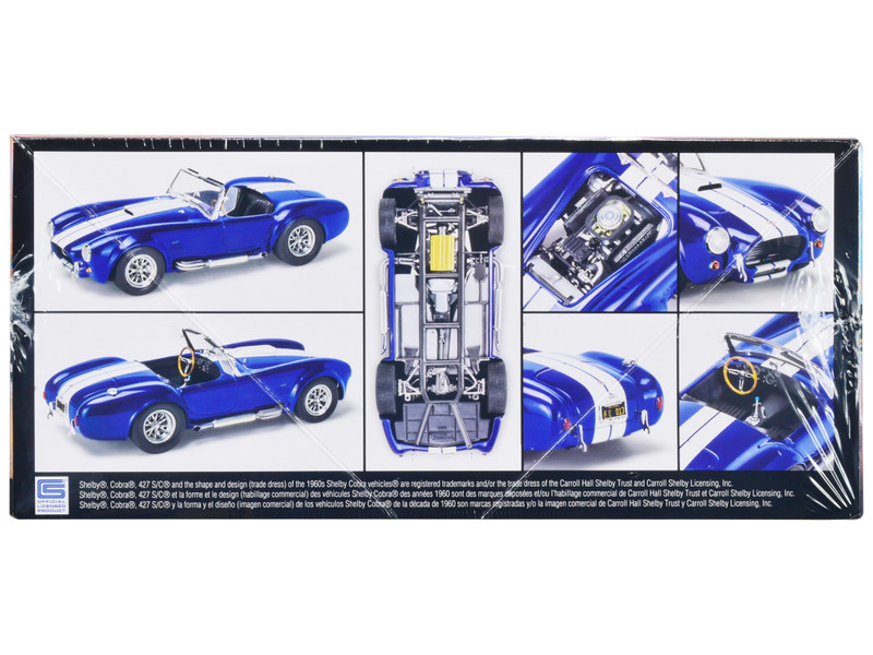 Level 4 Model Kit FORD Shelby Cobra 427 S/C 1/24 Scale Model by
