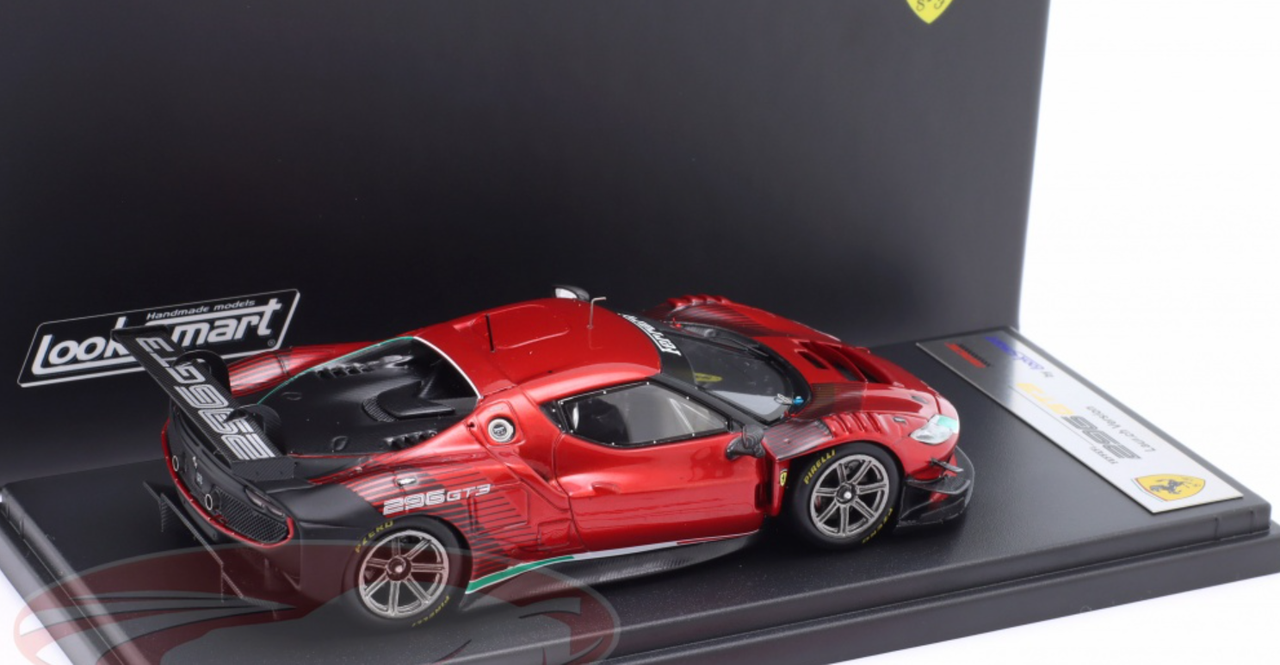 1/43 Looksmart 2022 Ferrari 296 GT3 Launch Version Car Model