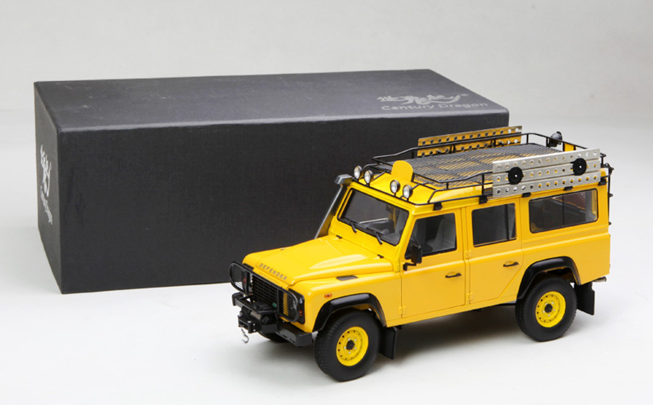 land rover defender diecast 1 18