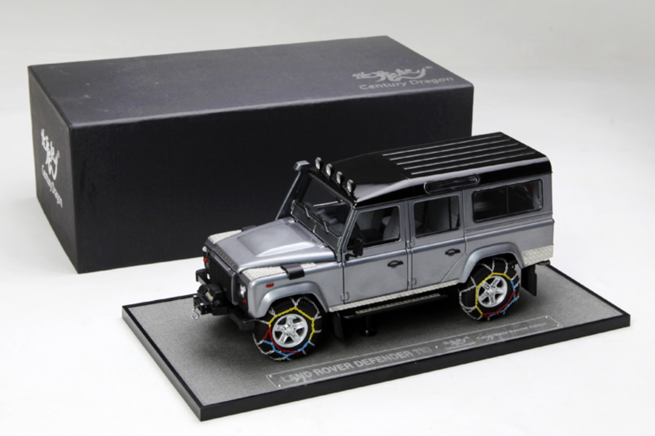 land rover defender diecast 1 18