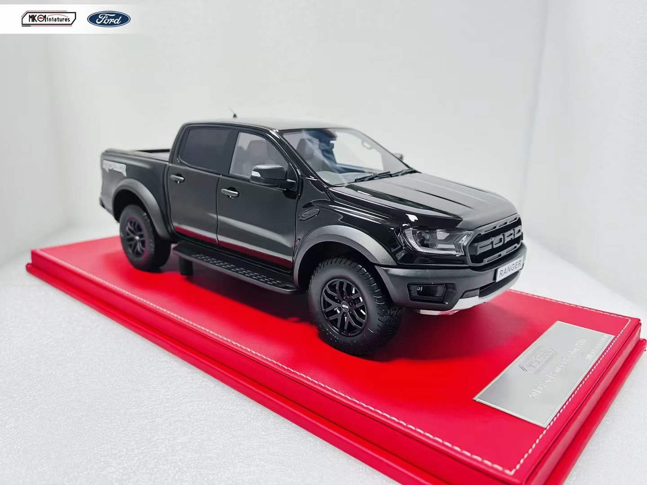 1/18 MK Miniatures & Trax 2019 Ford Ranger Raptor (Black) Car Model