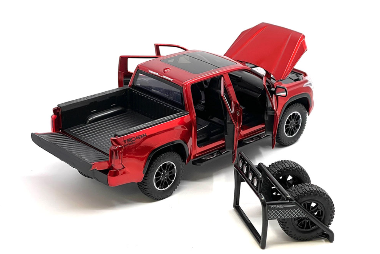 1/24 2023 Toyota Tundra (Metallic Red) Diecast Car Model