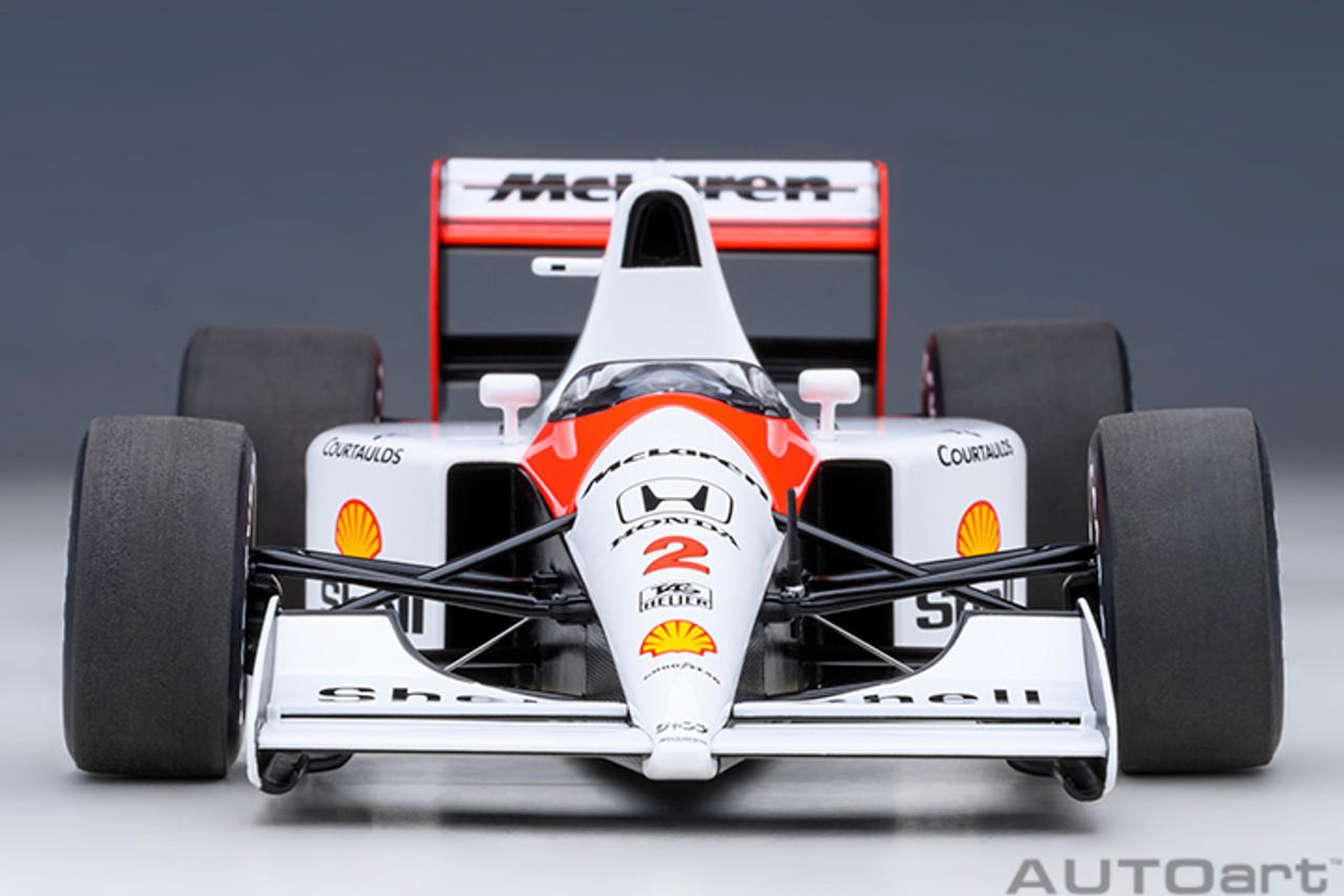 1/18 AUTOart 1991 Formula 1 McLaren Honda MP 4/6 Japanese GP G.Berger #2 with McLaren Logo Car Model