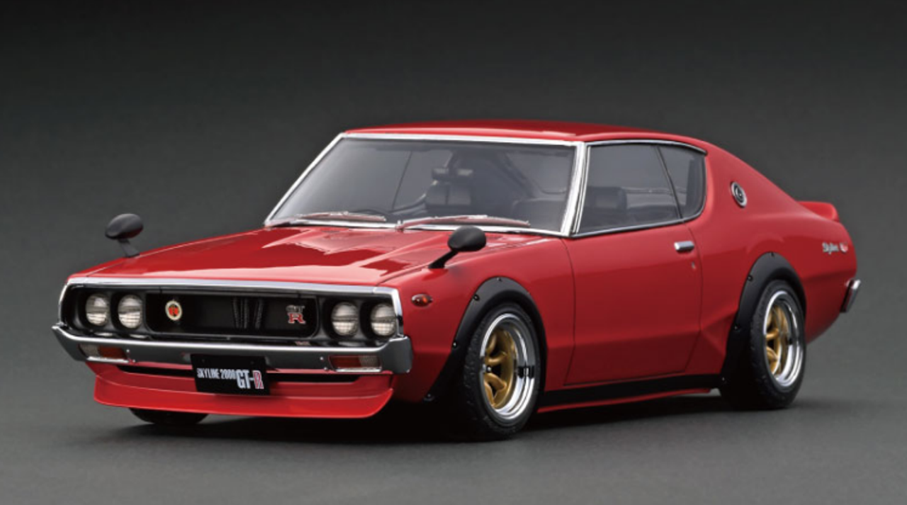 1/18 Ignition Model NISSAN Skyline 2000 GT-R (KPGC110) Red 