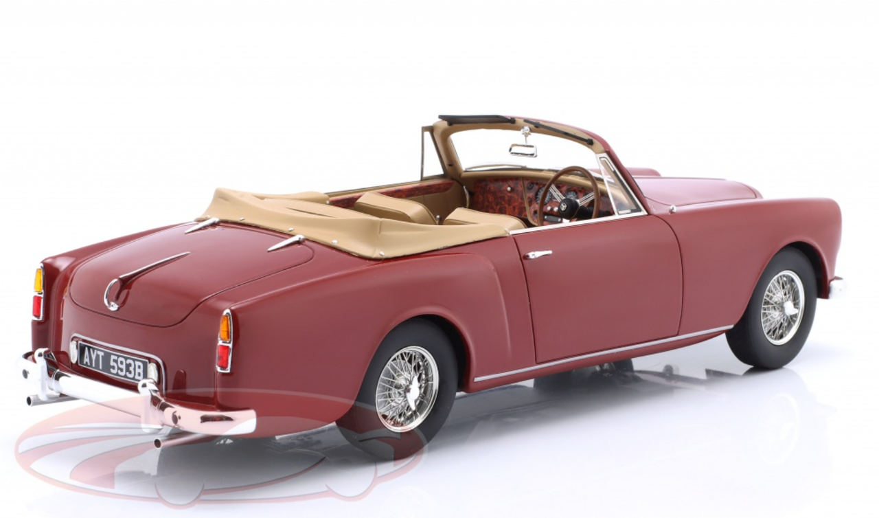 Modèle Réduit CULT MODELS Alvis TE21 DHC Cabriolet 1963 – Échelle 1/18, Rouge