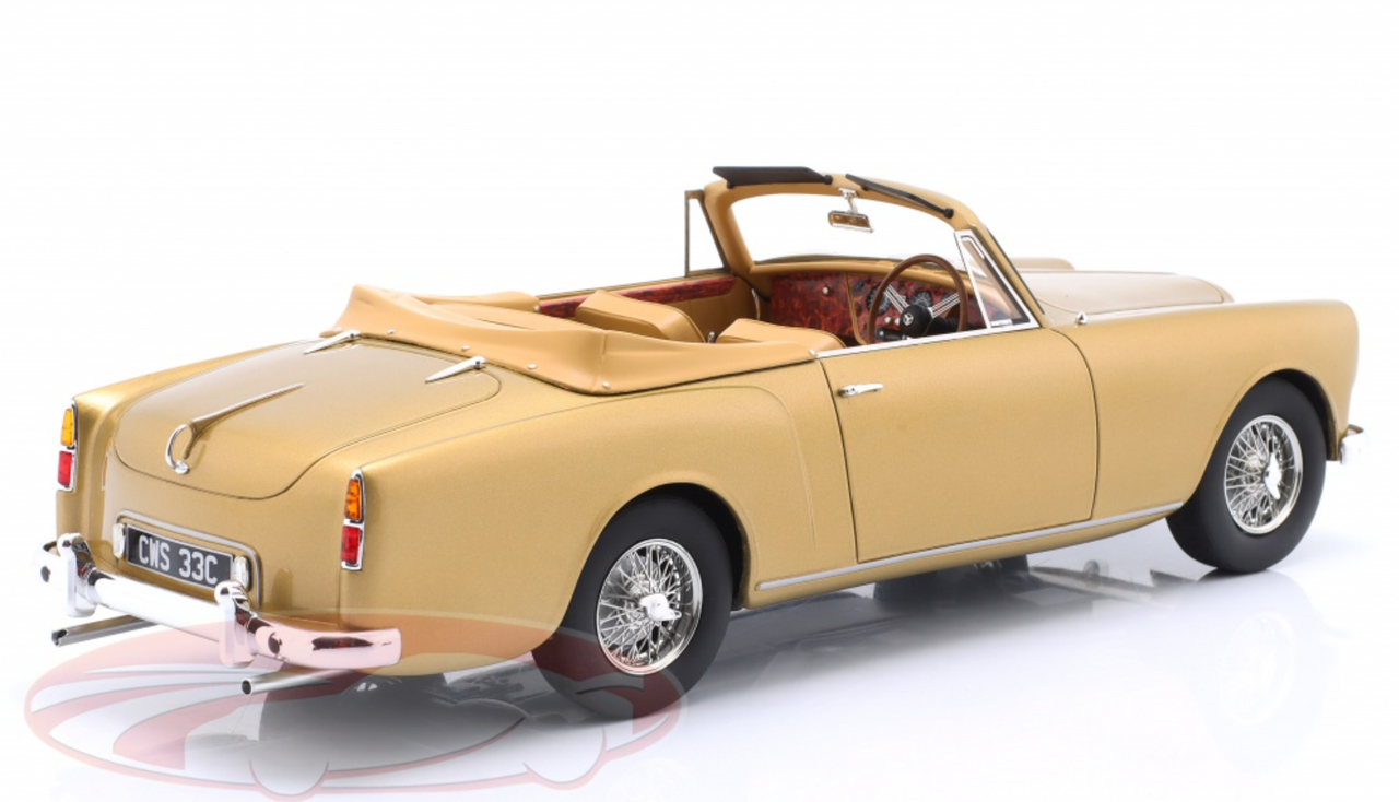 1/18 Cult Scale Models 1963-1966 Alvis TE21 DHC (Gold Metallic) Car Model