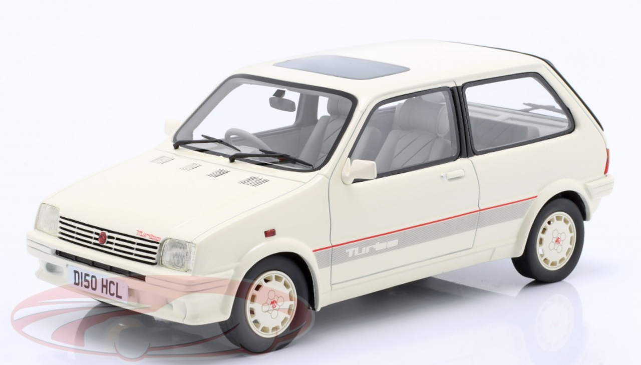 1/18 Cult Scale Models 1986-1990 MG Metro Turbo (White) Car Model