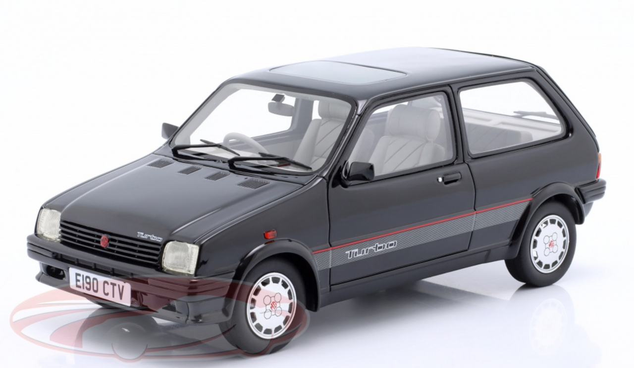 1/18 Cult Scale Models 1986-1990 MG Metro Turbo (Black) Car Model