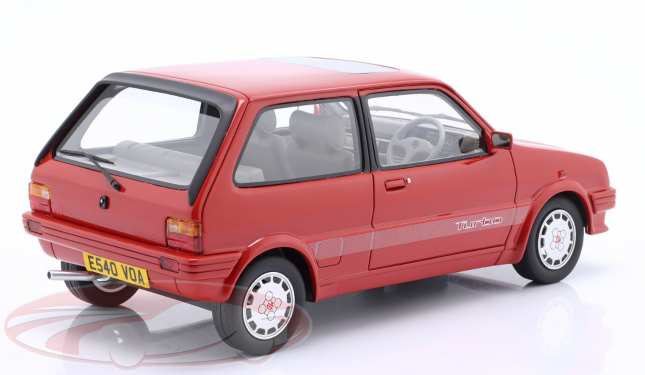 1/18 Cult Scale Models 1986-1990 MG Metro Turbo (Red) Car Model