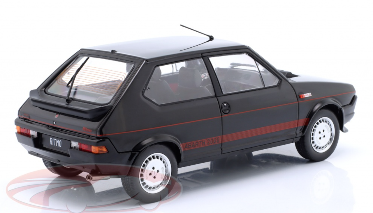 1/18 Modelcar Group 1980 Fiat Ritmo TC 125 Abarth (Black) Car Model