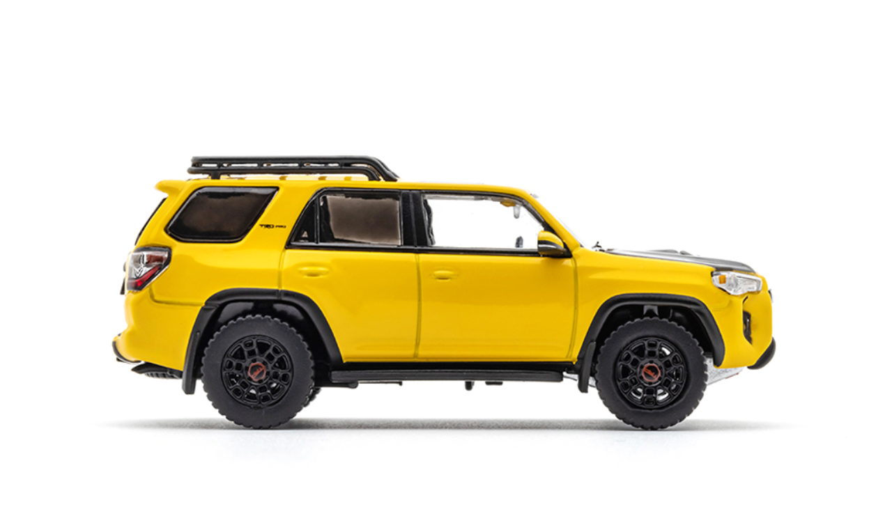 1/64 GCD Toyota 4Runner TRD Pro (Yellow) Diecast Car Model