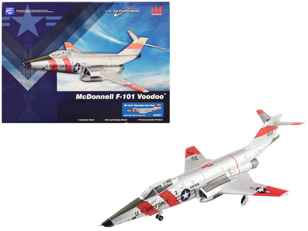 McDonnell RF-101C Voodoo Fighter Aircraft 