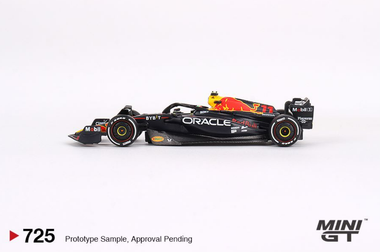 1/64 MINIGT Oracle Red Bull Racing RB19 #11 Sergio Pérez 2023 F1 2023 Saudi Arabian GP Winner