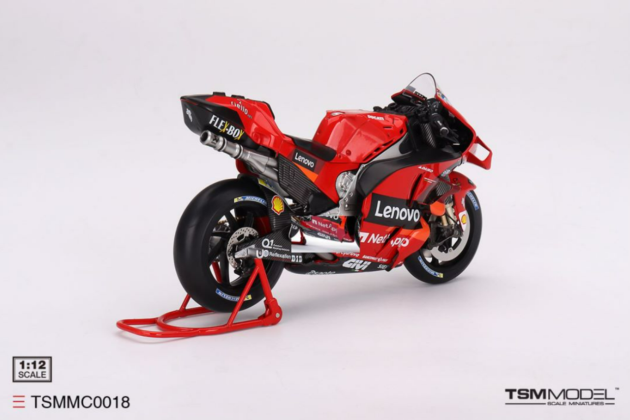 販促品1/12 Ducati Desmosedici MotoGP 2004 Mechelin #50 ミニチャンプス オートバイ