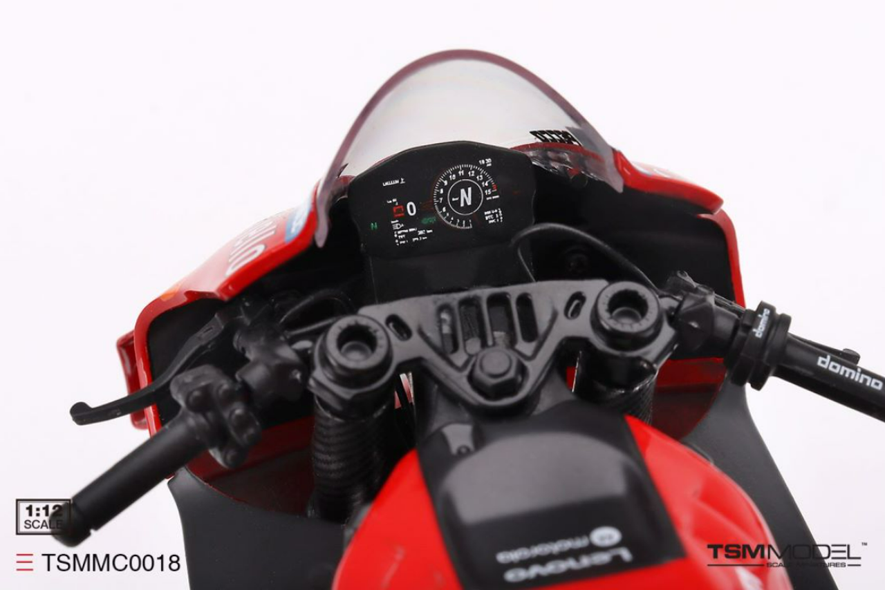 1/12 TSM Model Ducati Desmosedici GP22 #63 2022 Presentation