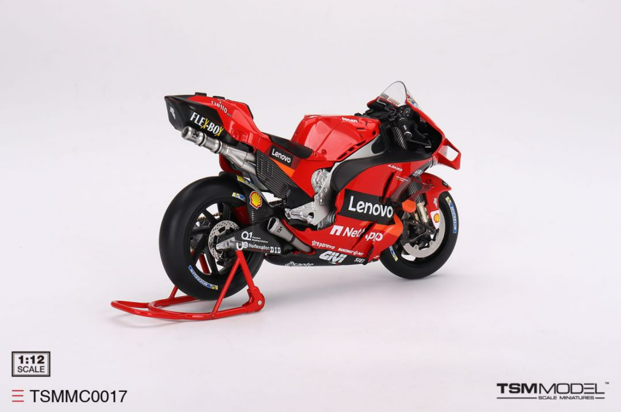 1/12 TSM Model Ducati Desmosedici GP22 #43 2022 Presentation