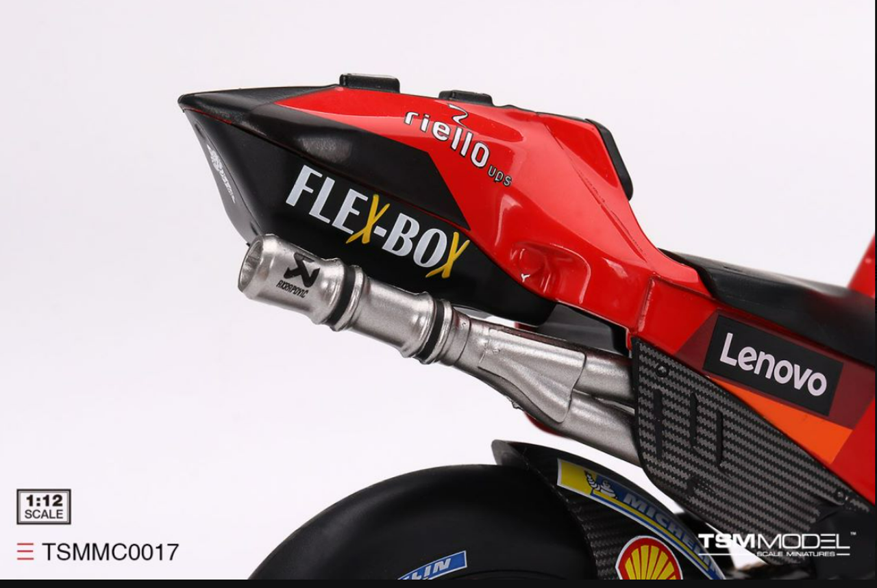 1/12 TSM Model Ducati Desmosedici GP22 #43 2022 Presentation