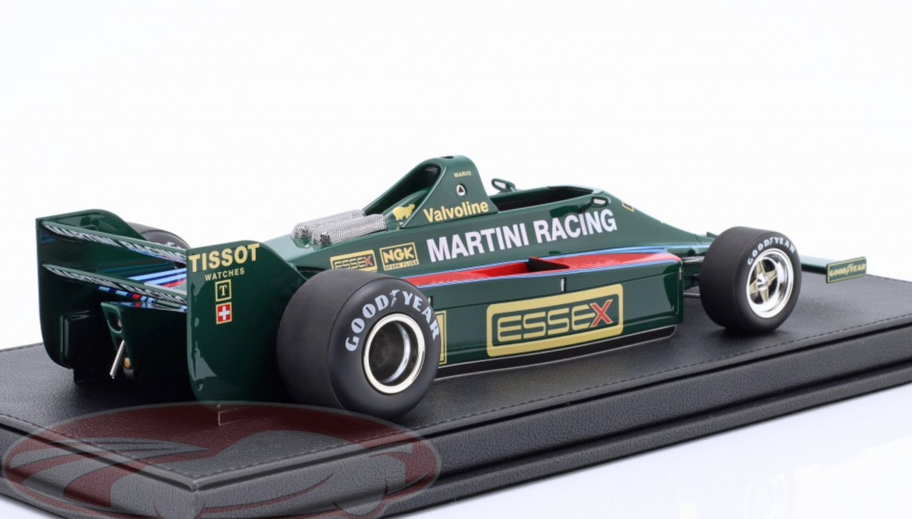 1/18 GP Replicas 1979 Formula 1 Mario Andretti Lotus 80 #1 3rd Spanish GP Car Model