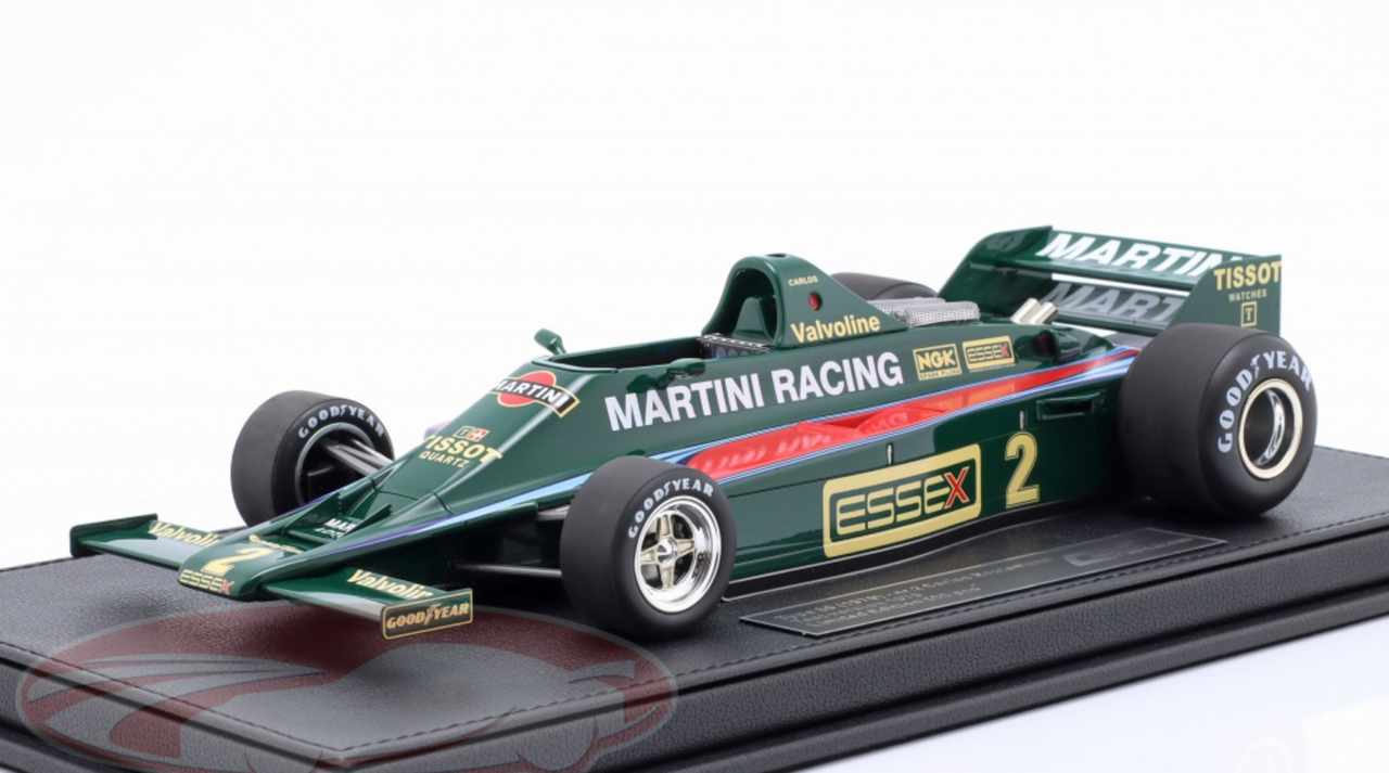 1/18 GP Replicas 1979 Formula 1 Carlos Reutemann Lotus 80 #2 Test Version Car Model