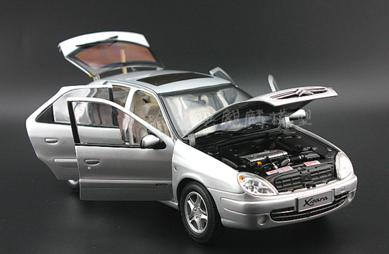 1/18 Dealer Edition Citroen Xsara 2.0 (Silver) Diecast Car Model