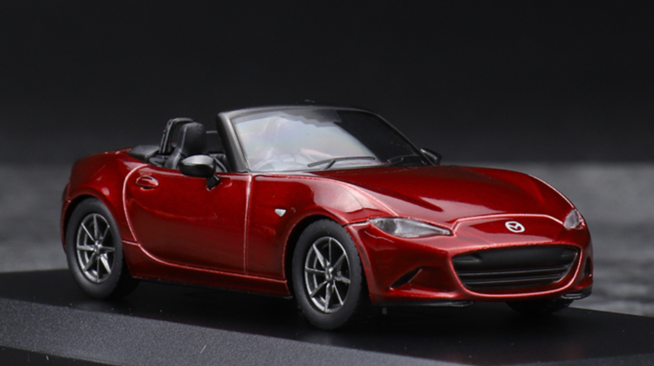 1/64 Kyosho Mazda MX-5 MX5 Miata Roadster (Red) Car Model