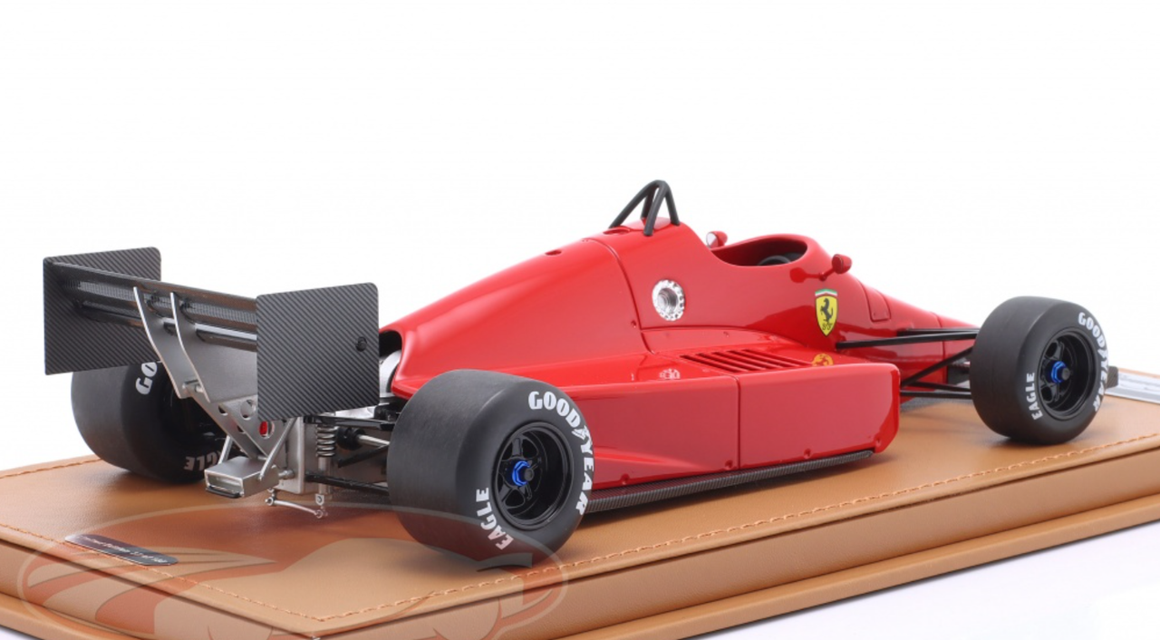 1/18 Tecnomodel 1986 Formula 1 Michele Alboreto Ferrari F1 F637 Indy Test Car Fiorano Car Model