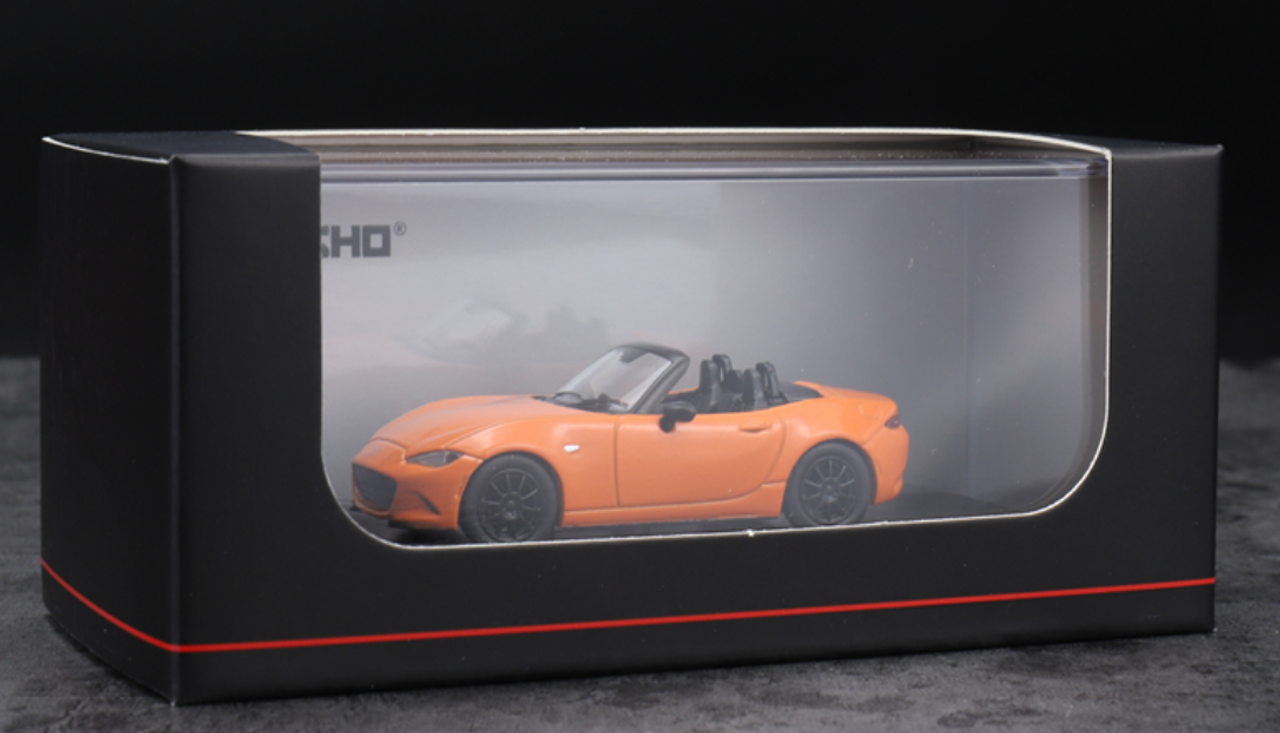 1/64 Kyosho Mazda MX-5 MX5 Miata Roadster (Orange) Car Model