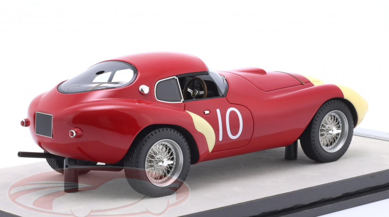 1/18 Tecnomodel 1954 Ferrari 166/212 Uovo #10 3rd Bergstrom Air Force Base Texas Ignacio Lozano Car Model