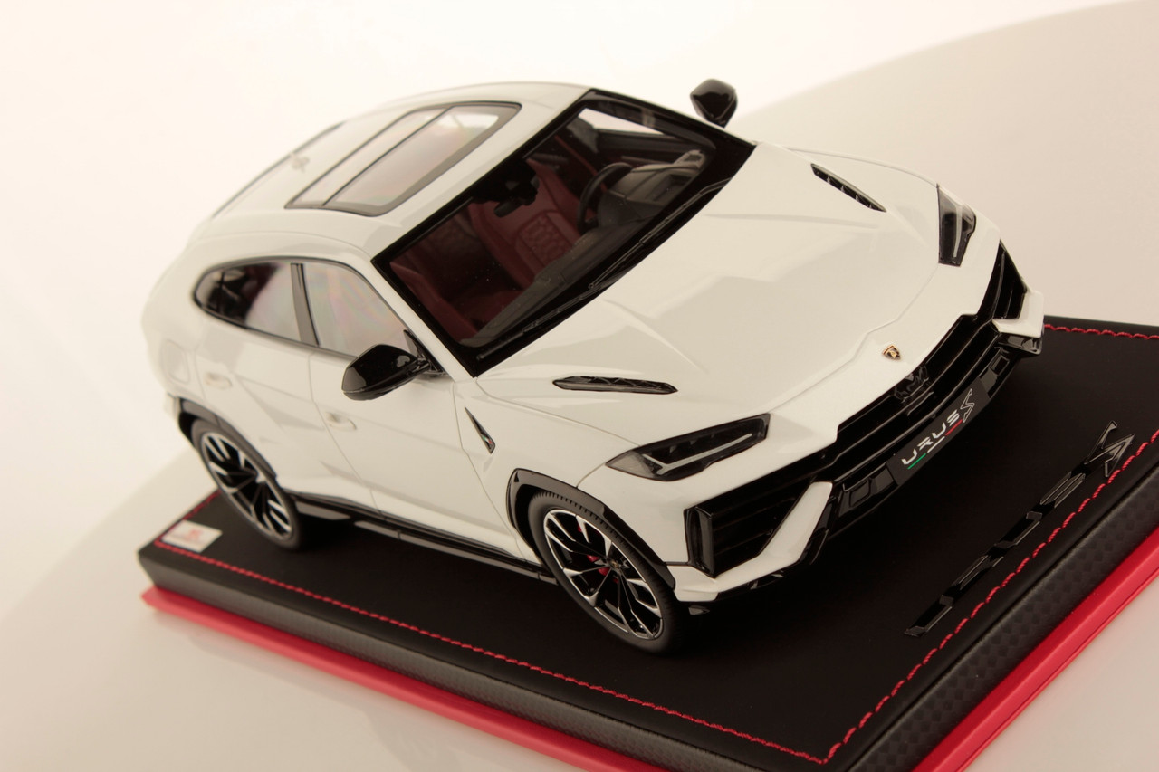 1/18 MR Collection Lamborghini Urus S (Balloon White) Resin Car Model Limited 49 Pieces