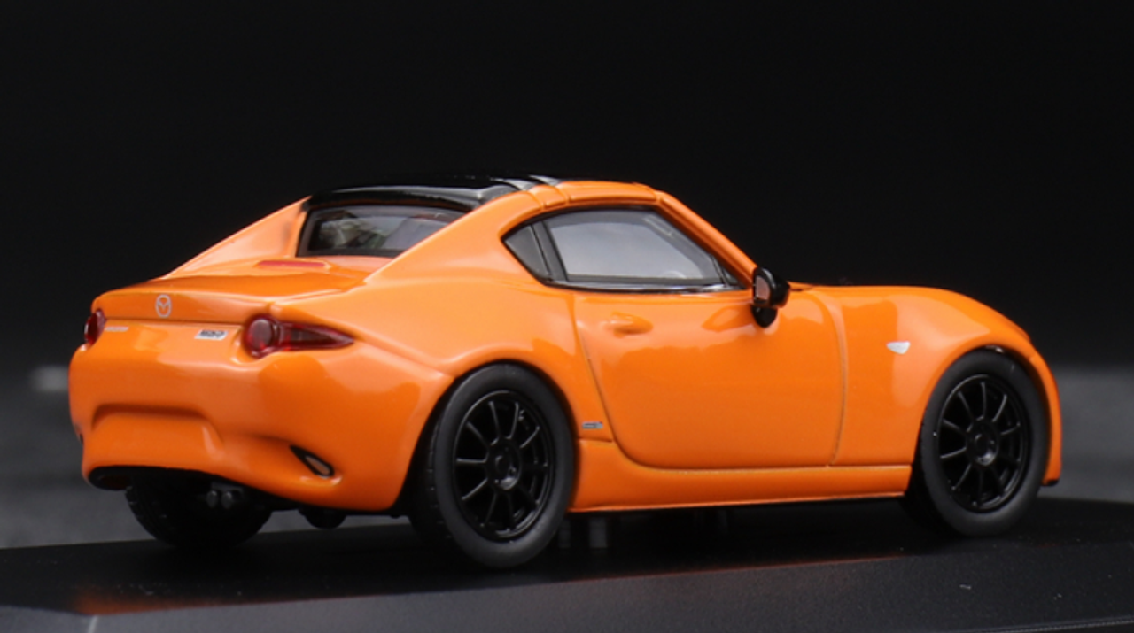 1/64 Kyosho Mazda MX-5 MX5 Miata Hardtop (Orange) Car Model