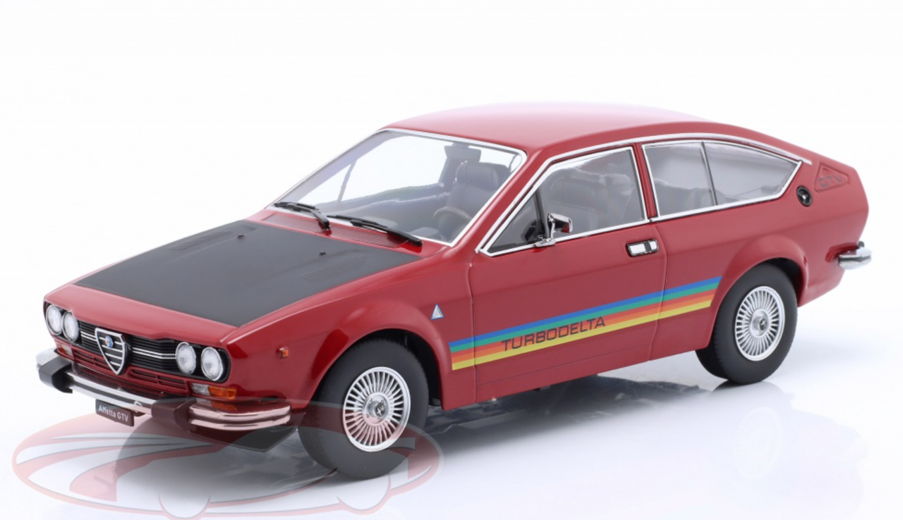 1/18 KK-Scale 1979 Alfa Romeo Alfetta GTV Turbodelta (Red) Diecast Car Model