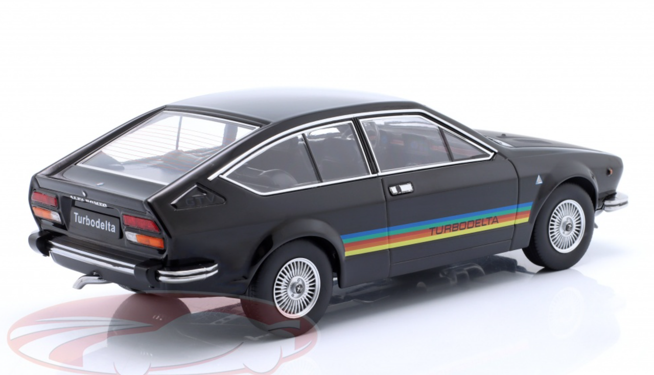 1/18 KK-Scale 1979 Alfa Romeo Alfetta GTV Turbodelta (Black) Diecast Car Model