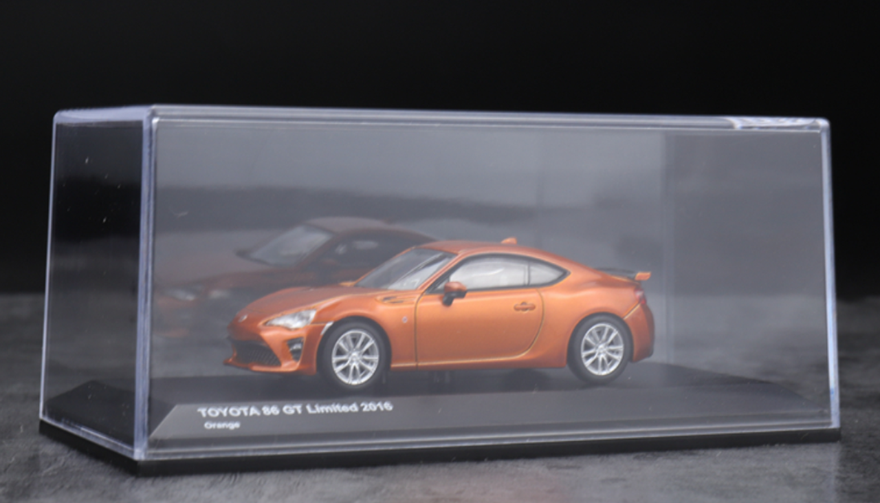 1/64 Kyosho Toyota 86 GT Limited (Orange) Car Model - LIVECARMODEL.com