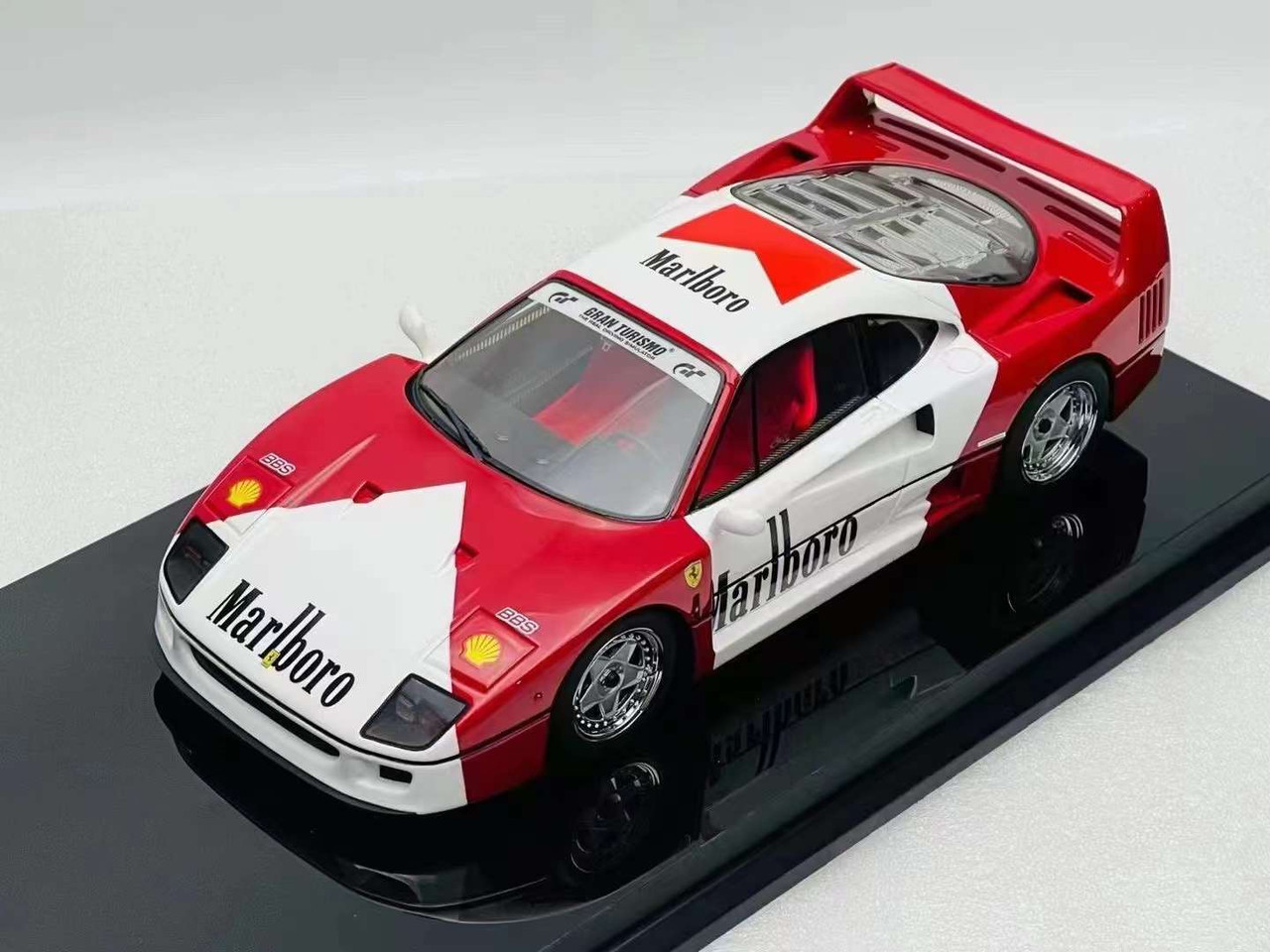 1/18 Scalemini Ferrari F40 Marlbora Resin Car Model Limited 50 Pieces