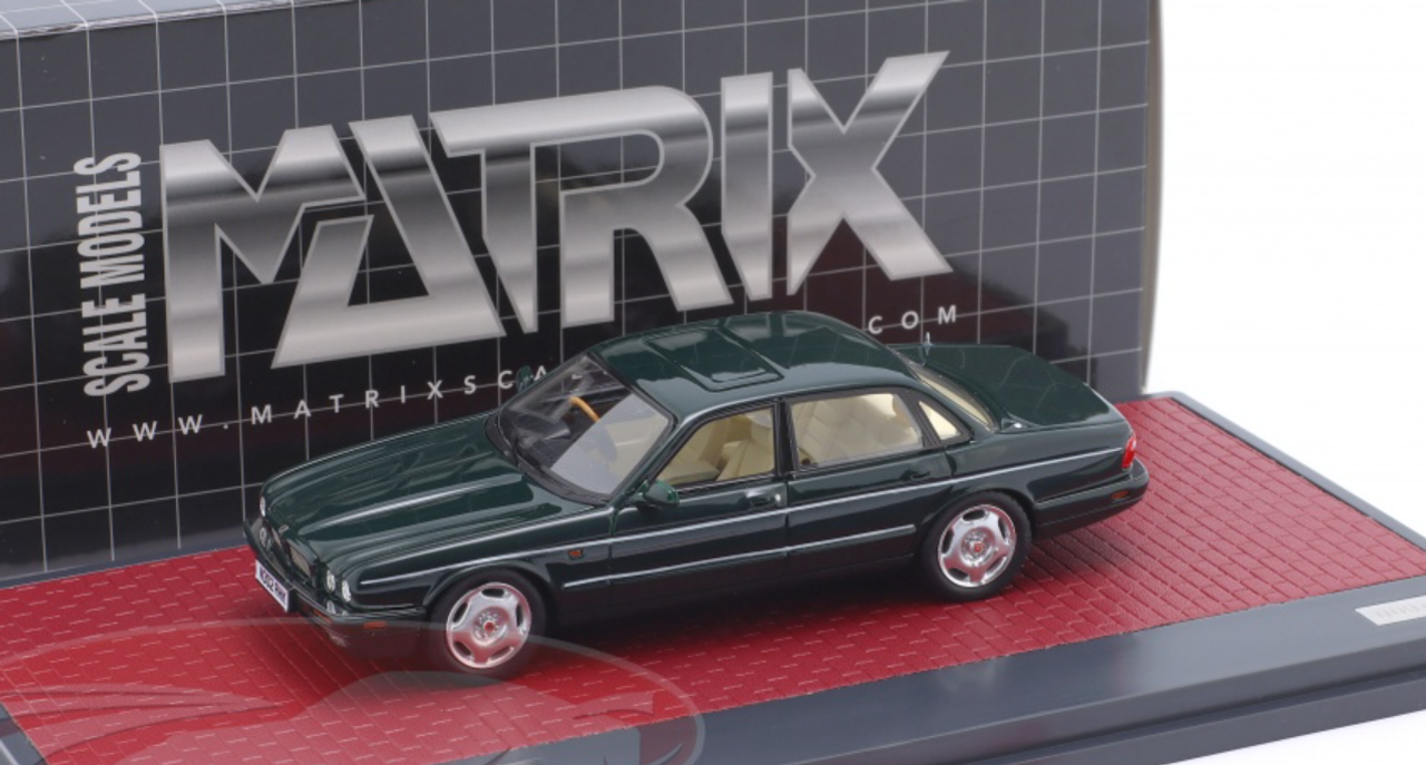 1/43 Matrix 1994-1997 Jaguar XJR X300 (Dark Green Metallic) Car Model