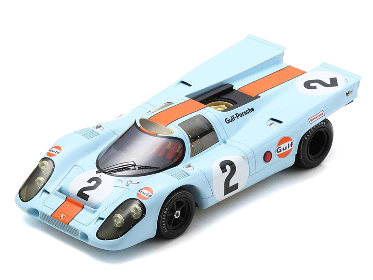 1/18 Spark 1970 Porsche 917 K No.2 Winner 24H Daytona P