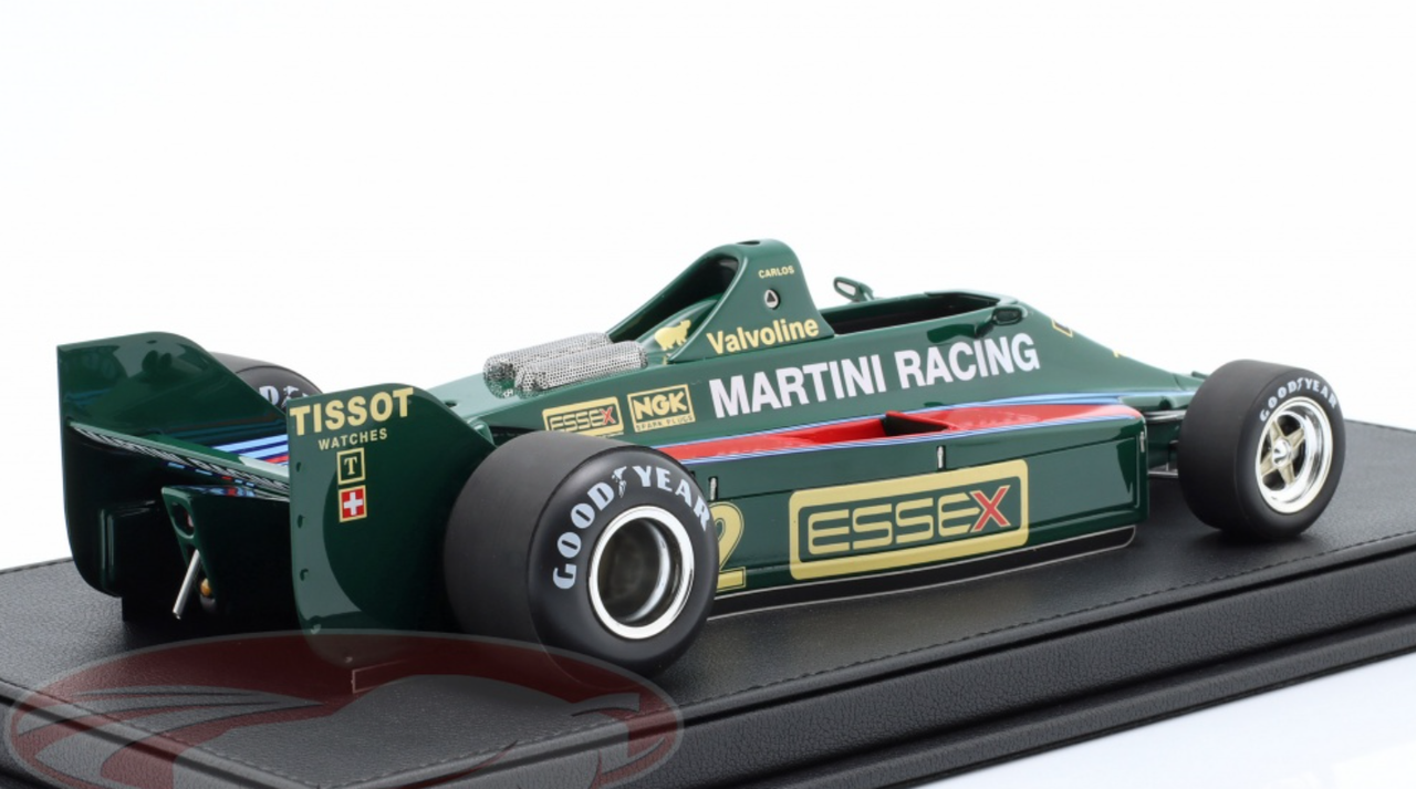 1/18 GP Replicas 1979 Formula 1 Carlos Reutemann Lotus 80 #2 Test Version Car Model Limited