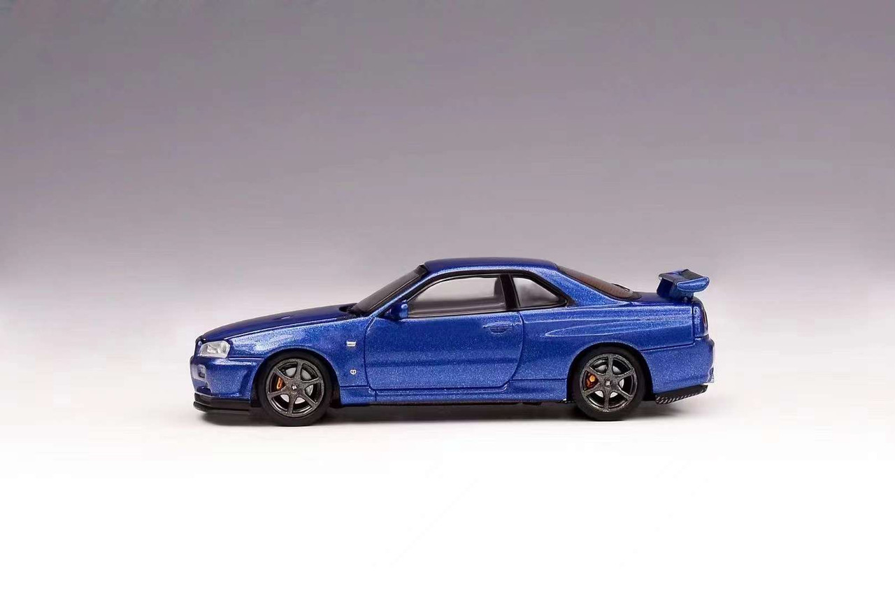 1/64 Motorhelix Nissan Skyline GT-R GTR R34 V-Spec II (Bayside