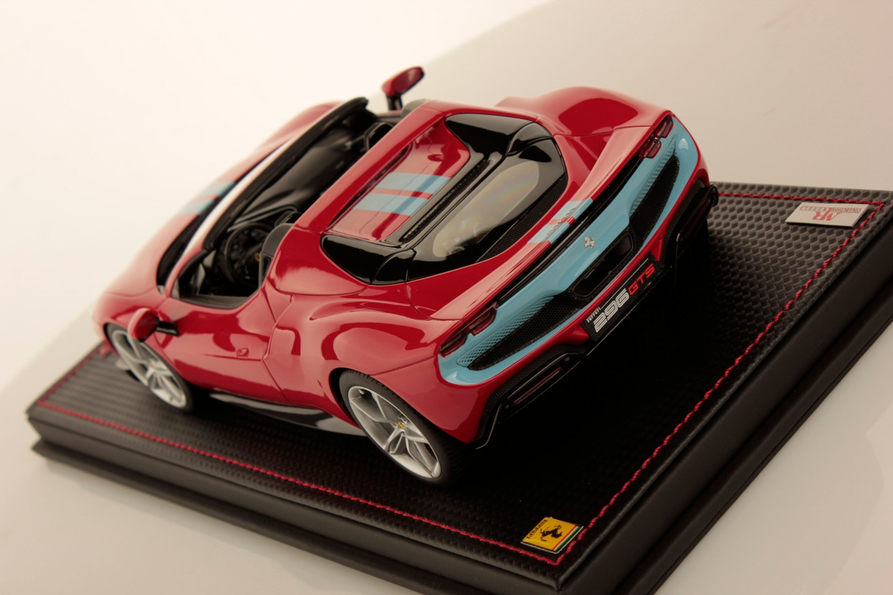 1/18 MR Collection Ferrari 296 GTS Rosso Corsa Red Assetto Fiorano