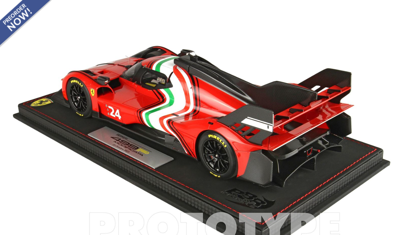 1/18 BBR Ferrari 499P Modified Launch Version 28 Oct 2023 Car Model
